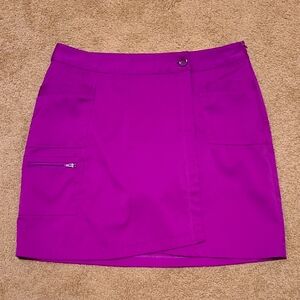 Vibrant Purple Women's Golf Skirt, Size 8